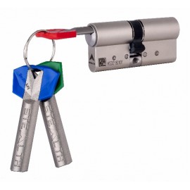 Stealth cylinder lock with 3/5 keys