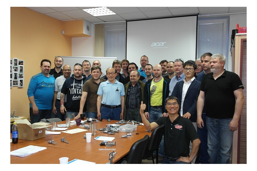 Mr. Li, the inventor and producer of the original Lishi tools, visited the Czech Republic